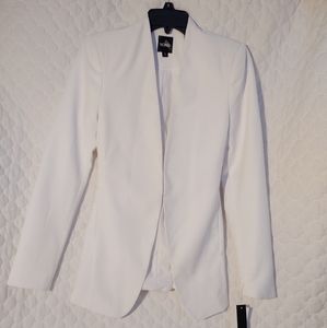 XOXO Small White One-Button Blazer NWT
